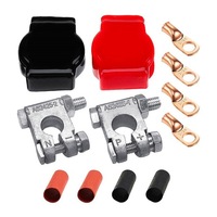 фото thumb №6, Клеми набір з'єднувачів супортів акумулятор з termokurczliwą з'єднувач клема