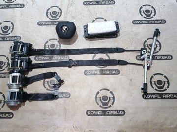 фото thumb №8, Skoda kodiaq 2024 bez head up панель консоль подушка безпеки подушки ремені оригінал