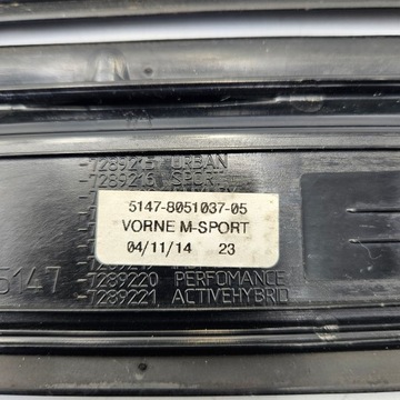 фото thumb №9, Bmw f34 f36 планки пороговые накладки перед зад комплект m набор