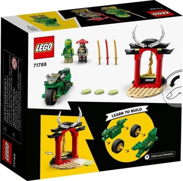 LEGO NINJAGO BLOCKS 71788 МОТОЦИКЛ ЛЛОЙДА НИНДЗЯ + БУМАЖНЫЙ СУМОК LEGO