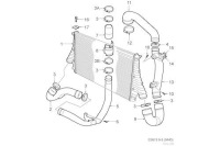 фото thumb №2, Saab 93 9-3 b207 шланг труба wąż интеркулер