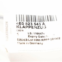 фото thumb №9, Шланг блокировка крышки vag audi a8 s8 quattro 2003 2010 оригинальный