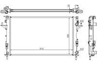 фото thumb №2, Радіатор двигуна renault espace iv laguna ii vel