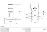 Asl9003 as кільце ковзний /as/ /as/ в Україні, фото thumb