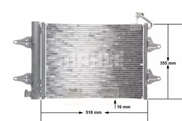 фото thumb №13, Mahle оригинал ac 359 000s конденсатор, кондиционер
