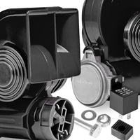 фото thumb №7, Клаксон сигнал звуковой dwutonowa сигнал с kompresorem 12v громкий 139db