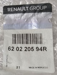 фото thumb №10, Новий оригінальний бампер перед renault express pdc 2021- 620220594r