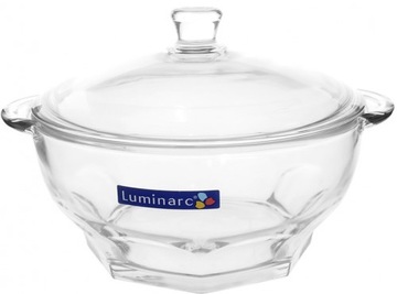 СУПОВАЯ ЧАШКА LUMINARC ГРАНИТНАЯ СТЕКЛЯННАЯ 1,5 Л