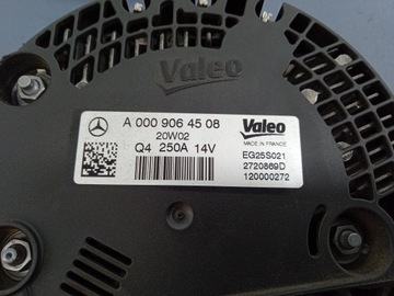 фото thumb №6, Cls w257 3.0 cdi генератор 250a a0009064508