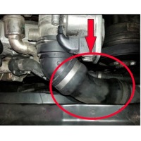 Пабтрубок  труба интеркулер bmw 5 e60 e61 525d 530d xd Недорого, фото thumb