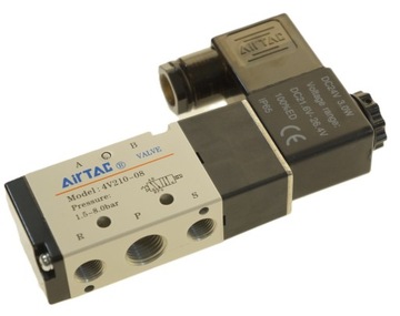 Elektrozawóra 5/2 Airtac 4V21008 4V210-08 1/4 набор разъемов + глушители