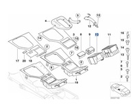 фото thumb №11, Бардачок середній w консолі центральної bmw e39