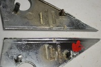 фото thumb №6, Mercedes w116 накладки треугольники зеркал