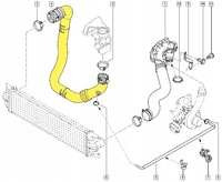 фото thumb №2, Turbo wąż труба master opel movano nissan interstar