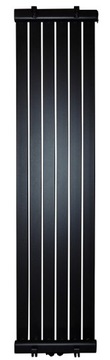 РАДИАТОР ДЛЯ КОМНАТЫ DECO LOFT 120x45 МАТОВЫЙ ЧЕРНЫЙ СТРУКТУРА 715ВТ