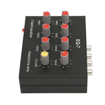 7-PASMOWY KOREKTOR DŹWIĘKU EQ RCA 12dB DC5V-12V