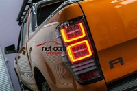 фото thumb №15, Лампы задние ford ranger 12-18 full led neon динамический чёрные black