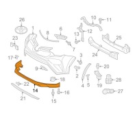 фото thumb №1, Молдинг бампера toyota rav 4 13- 524110r070