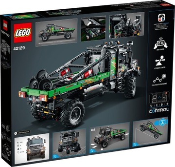 LEGO Technic Грузовик Mercedes-Benz Zetros 42129