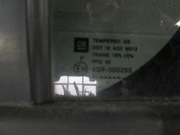 фото thumb №2, Hummer h3 2008 стекло з дверь левая зад