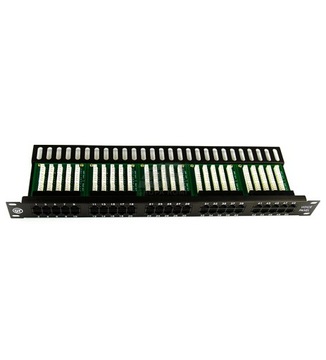 Патч-панель 19 дюймов 50x RJ45 ISDN