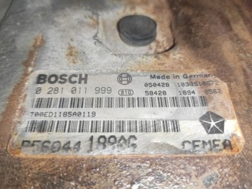 фото thumb №13, Jeep grand cherokee wk wh 3.0crd комп'ютер ecu p56044189ag 0281011999