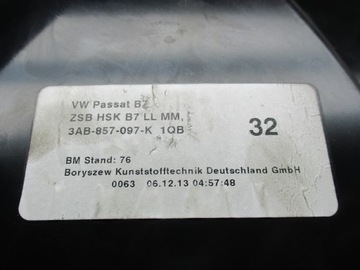 фото thumb №9, Vw passat b7 бардачок пассажира 3c1857114e 3ab857097k