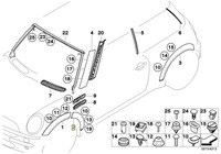 фото thumb №3, Mini r50 r52 r53 праве підкрилок молдинг крила
