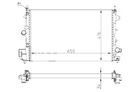 фото thumb №13, Радіатор wody opel fiat signum 1.9cdti 04-08 vectra c 1.9cdti 04-09 croma