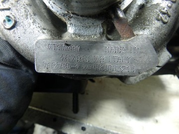 фото thumb №9, Fiat stilo 1.9 jtd турбонагнетатель турбина turbo 46786078