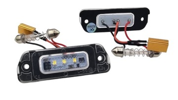 фото thumb №9, Led подсветка номерного знака mercedes gl-class x164 06-12 ml-class w163 98-02