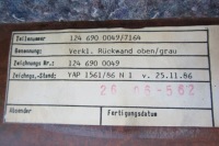 фото thumb №7, Mercedes w124 e sedan полиця задня сіра жабо підголівники джгут