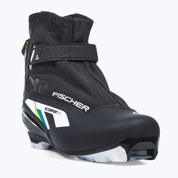 Ботинки для беговых лыж Fischer XC Comfort Pro черно-желтые S20920 40 EU