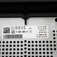 фото thumb №7, Mercedes-benz c w205 2015 монитор / дисплей / экран