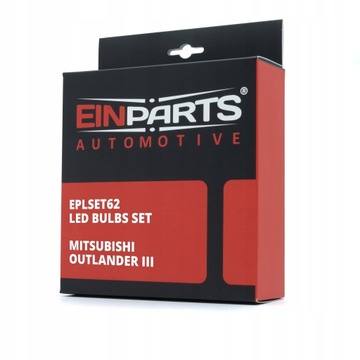 ZESTAW ŻARÓWEK LED OŚWIETLENIE WNĘTRZA DO MITSUBISHI OUTLANDER + AKCESORIA