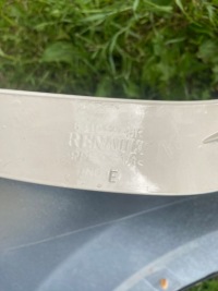 Renault captur 13-17 крило ліве перед lak. d16 оригінал, гарний, комплектний Доставка, фото thumb