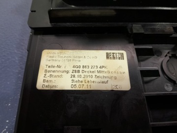 фото thumb №5, Audi a6 c7 попільничка бардачок 4g0857951