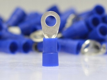 Końcówka izolowana oczkowa miedź CU 16mm/M10 10x