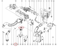 фото thumb №3, Прокладка трубка megane iii scenic iii 1.4 tce