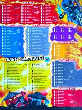 LEGO NINJAGO - ALBUM NA KARTY - Seria 10 - KRWAWY KSIĘŻYC NOWY