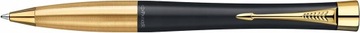 Ручка премиум-класса Parker Urban Matt Black GT с гравировкой для подарка на первое причастие