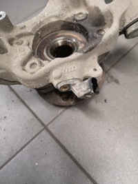 фото thumb №9, Поворотный кулак правый задняя vw phaeton 3.0 tdi