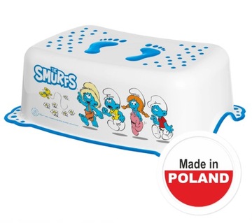 ZESTAW SMERFY PODNÓŻEK PODEST + NAKŁADKA NA SEDES WC