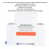 фото thumb №2, Jednofazowy лічильник energii лічильник потужності