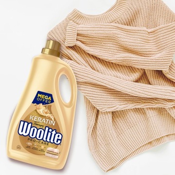 WOOLITE PRO-CARE COLOR and DELICATE Жидкость для стирки одежды с креатином XXL 10,8л