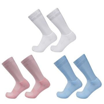 Aero Team Cycling Socks Силикагель, нескользящие, дышащие носки Pro Racing