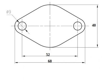 Заглушка EGR 2.0 TDCi Ford Kuga C Max Focus