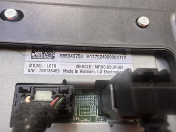 фото thumb №3, Opel insignia b 555343750 радио дисплей оригинал