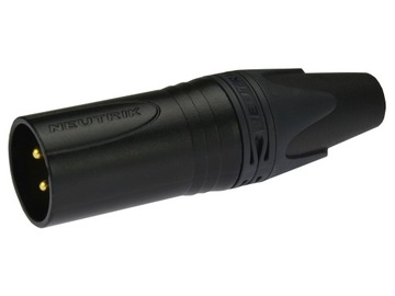 NEUTRIK NC3FXX-B разъем XLR золотого цвета Klotz