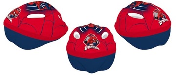 4x OCHRANIACZE KASK ROWEROWY DZIECKA SPIDERMAN RED